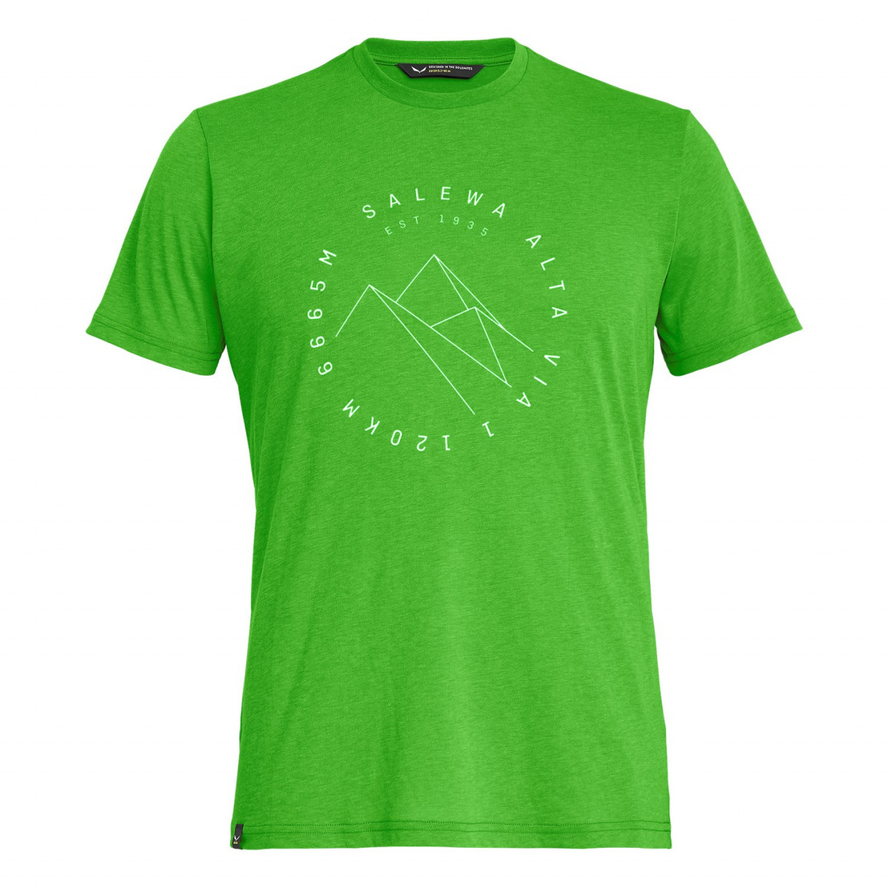 Salewa Alta Via Drirelease® T-Shirts ανδρικα πρασινο Greece YP0845716